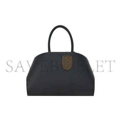 FERRAGAMO SMALL GANCINI LEATHER TOTE BAG (31.5*22*19cm)
